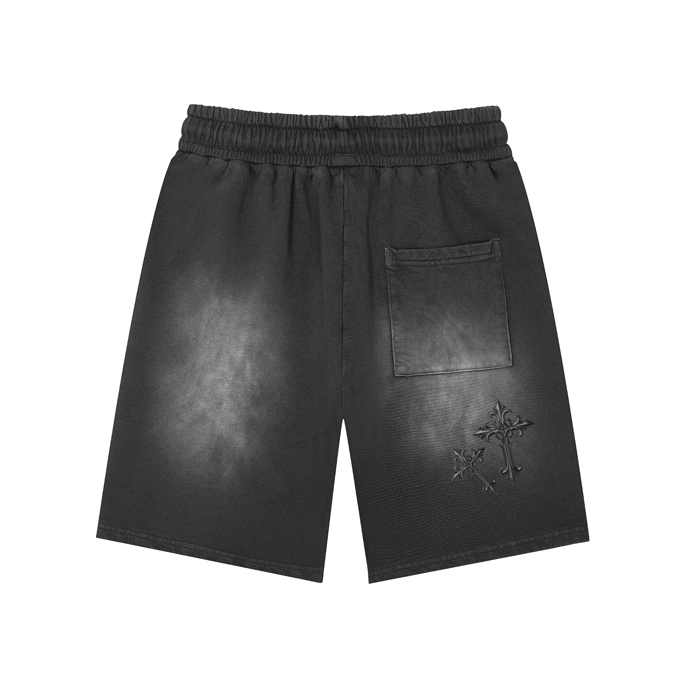 ✢  Souless Patch Washed Shorts