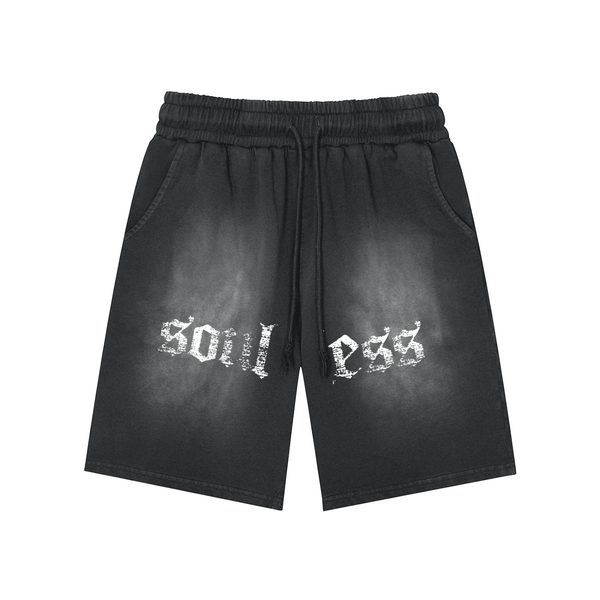 ✢  Souless Patch Washed Shorts